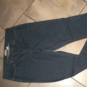J Crew Dark Wash Denim Boot Cut Jeans 14 Tall